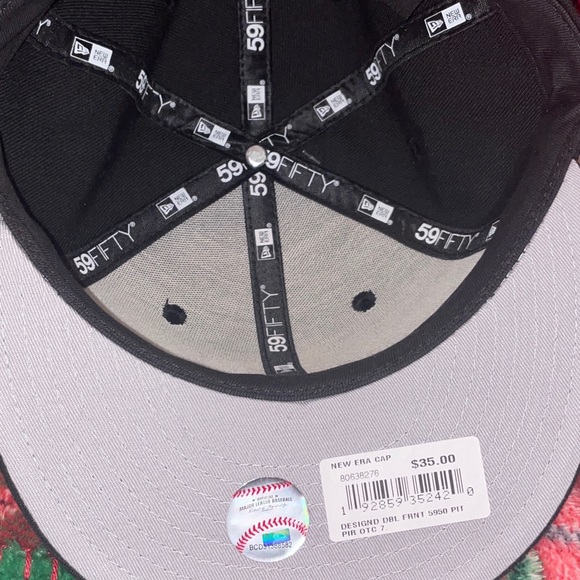 Pittsburgh Pirates Official MLB / New Era Rare Steel City Hat • Size: 7 - Picture 11 of 12